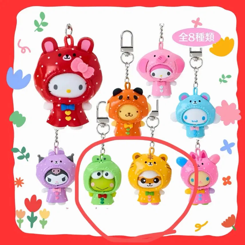 [BUNJANG] Sanrio Chibitomo Rubber Coat Bundle Set / 일괄:) 산리오 치비토모 우비 팝니다