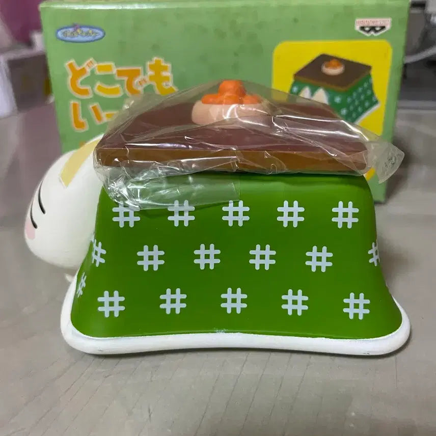 [BUNJANG] Sony Dokodemo Issyo Toro Kotatsu Ceramic Figure Storage Box / 2001 소니 도코데모잇쇼 토로 코타츠 도자기 피규어 수납함 도코데모잇쇼