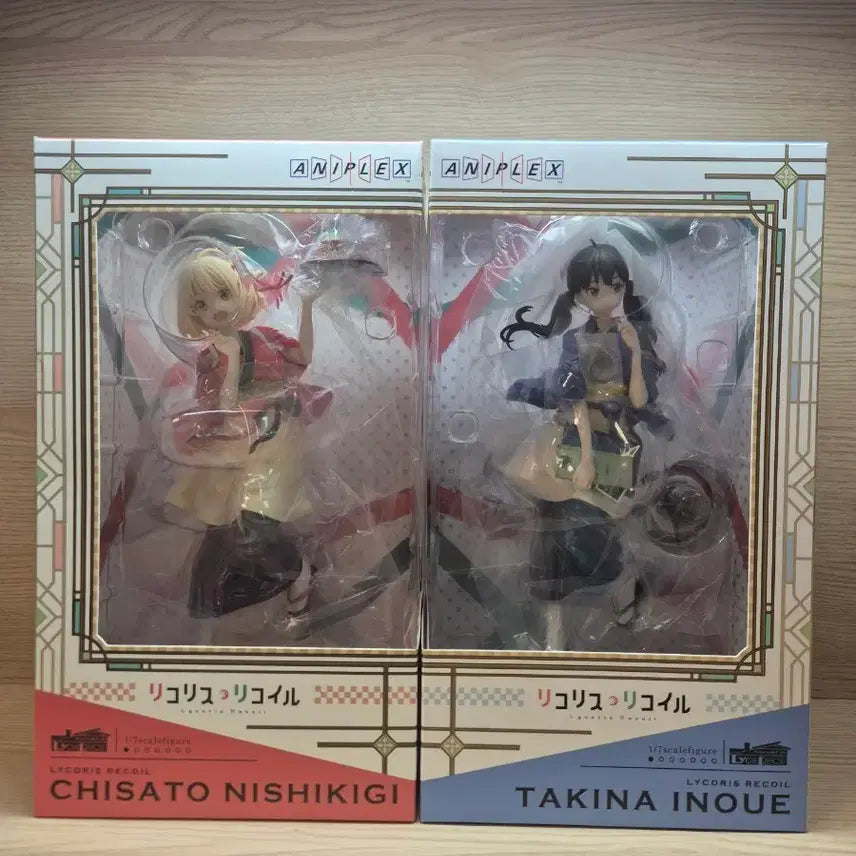 [BUNJANG] Aniplex Lycoris Recoil Chisato &amp; Takina Figure / 애니플렉스 리코리스 리코일 치사토 &amp; 타키나 피규어