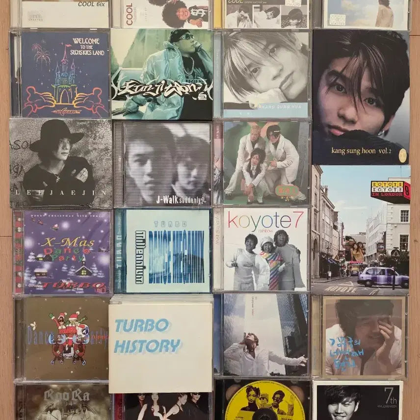 [BUNJANG] Various K-Pop Artists - CD Collection / 쿨(Cool)/코요태/터보/룰라 /젝스키스 은지원 J-WALK 강성훈 이재진 CD 모음