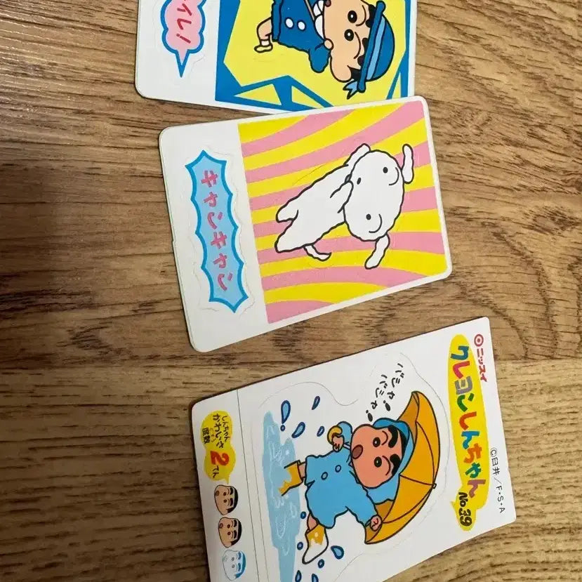 [BUNJANG] Crayon Shin-chan Japanese Devil Shin-chan Classic Seal Sticker Set (3 Types) / 짱구 일본 데빌구 고전씰 스티커 3종