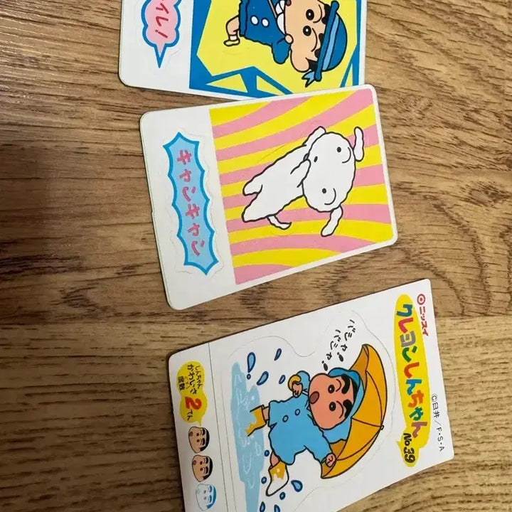 [BUNJANG] Crayon Shin-chan Japanese Devil Shin-chan Classic Seal Sticker Set (3 Types) / 짱구 일본 데빌구 고전씰 스티커 3종