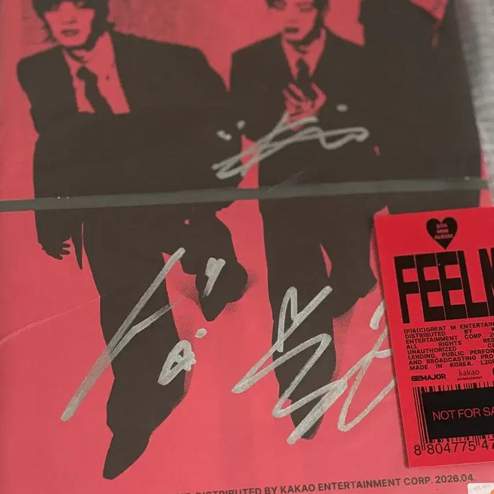 [BUNJANG] 82MAJOR ETUME Signed Album / 82MAJOR 에투메 친필싸인 sign 앨범
