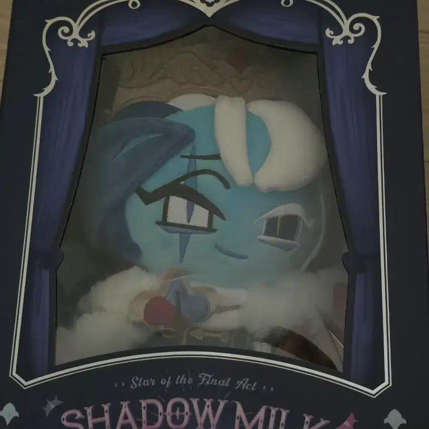 [BUNJANG] Cookierun Kingdom Shadowmilk Cookie Plush (Unused Coupon) / 쿠키런 킹덤 (쿠폰 미사용) 종막의 주연 쉐도우밀크 쿠키 인형