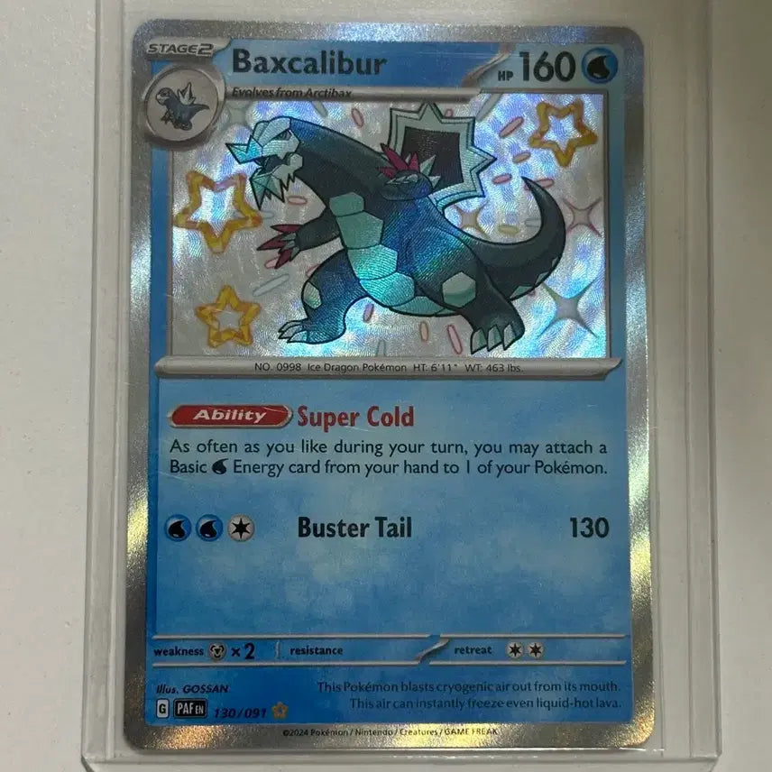 [BUNJANG] Shiny Paldean Sneasler 130/091 Pokémon Card / 드닐레이브 이로치 북미 팔데안 130/091 포켓몬 카드 Paldean