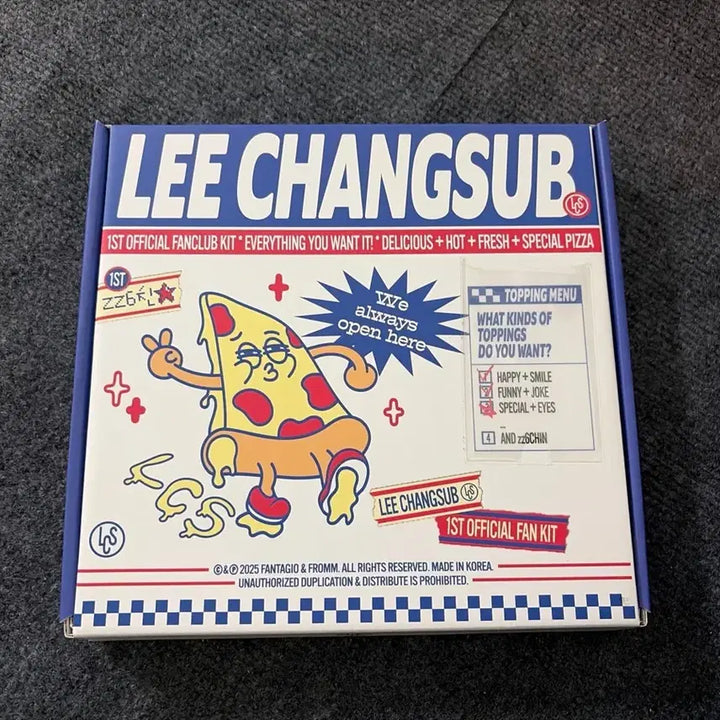 [BUNJANG] Lee Changsub 1st Official Fanclub Kit / 이창섭 팬클럽 키트