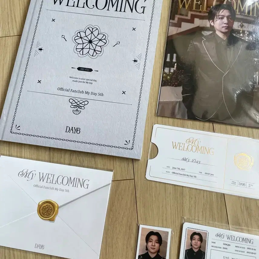 [BUNJANG] DAY6 My Day 5th Official Fanclub Kit Contents / DAY6 마이데이 5기 공식 팬클럽 키트 내용물 일부