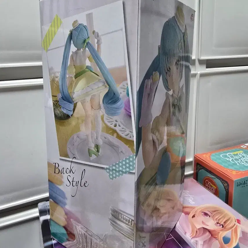 [BUNJANG] Hatsune Miku Exceed Creative Figure SweetSweets Macaron Citron (Yuzu) Figure / 하츠네 미쿠 Exceed Creative 피규어 SweetSweets 미쿠 마카롱 시트롱(유자 피규어