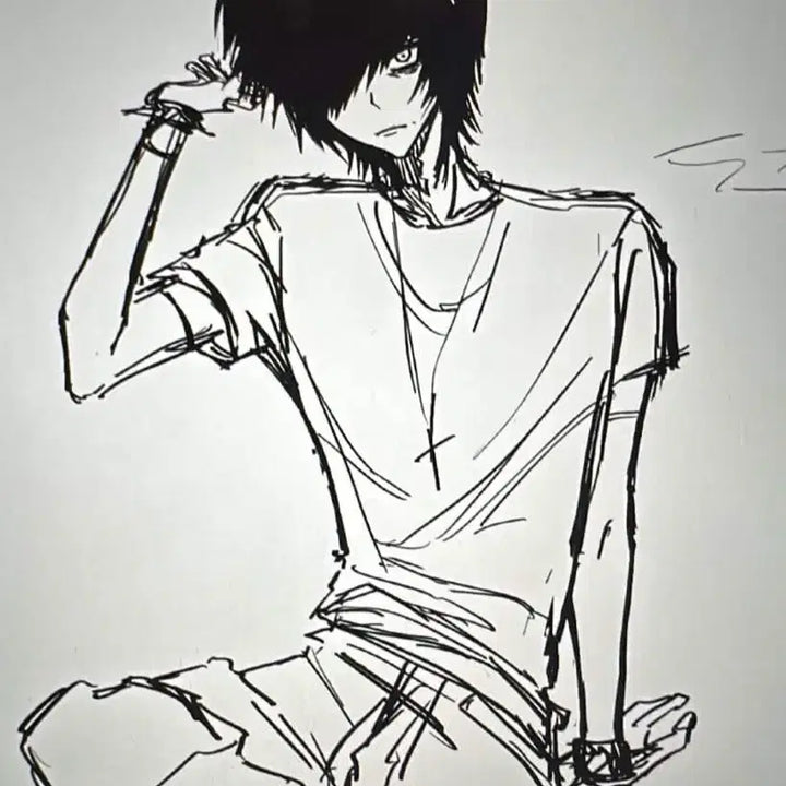 [BUNJANG] Custom Character Sketch Commission / 낙서 커미션