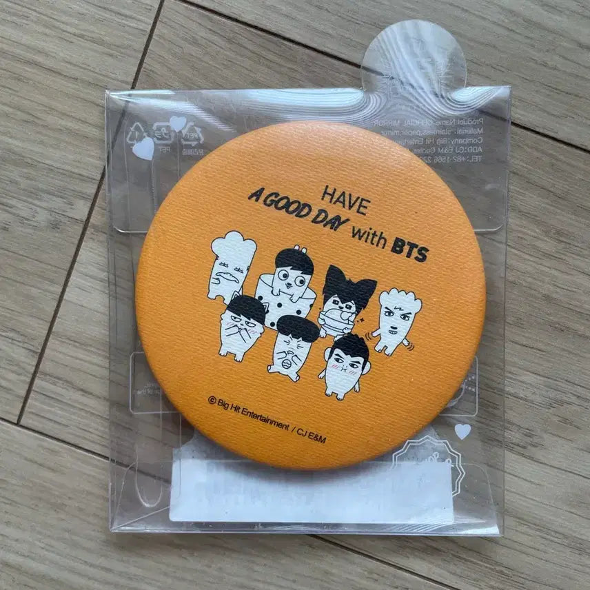 [BUNJANG] BTS Hip Hop Monster Hand Mirror (Unused) / (미사용) BTS 방탄소년단 힙합몬스터 손거울