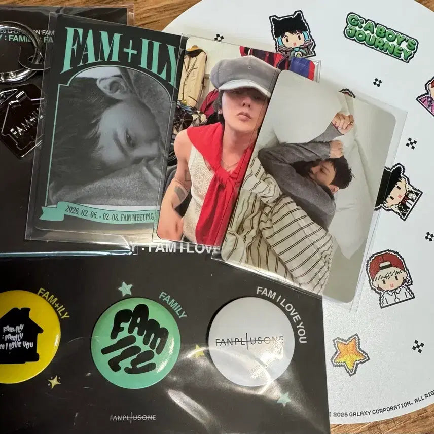 [BUNJANG] G-Dragon Fanmeeting Goods Bundle Set (Sealed) / 지드래곤 지디 gd 팬미팅 굿즈(미개봉) 일괄