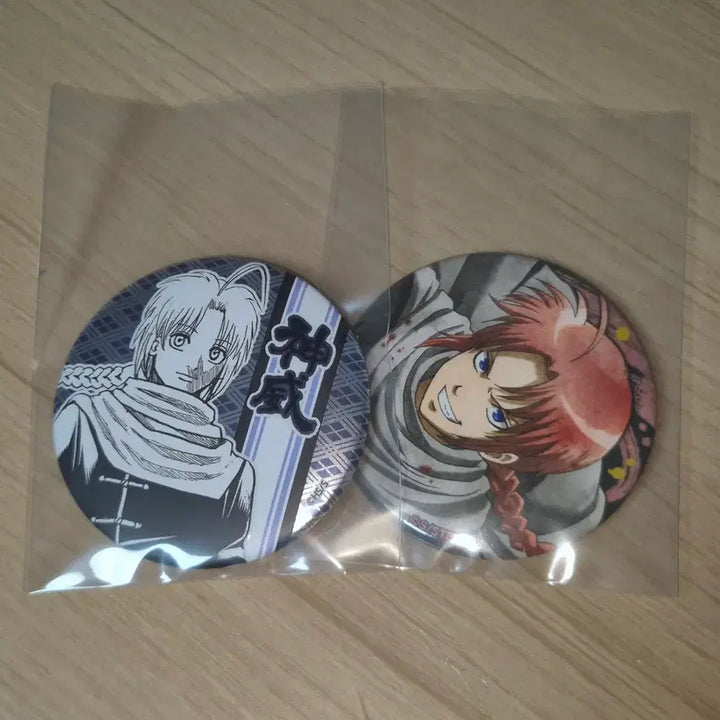 [BUNJANG] Gintama Kamui Can Badge Bundle Set / 은혼 카무이 캔뱃지 일괄