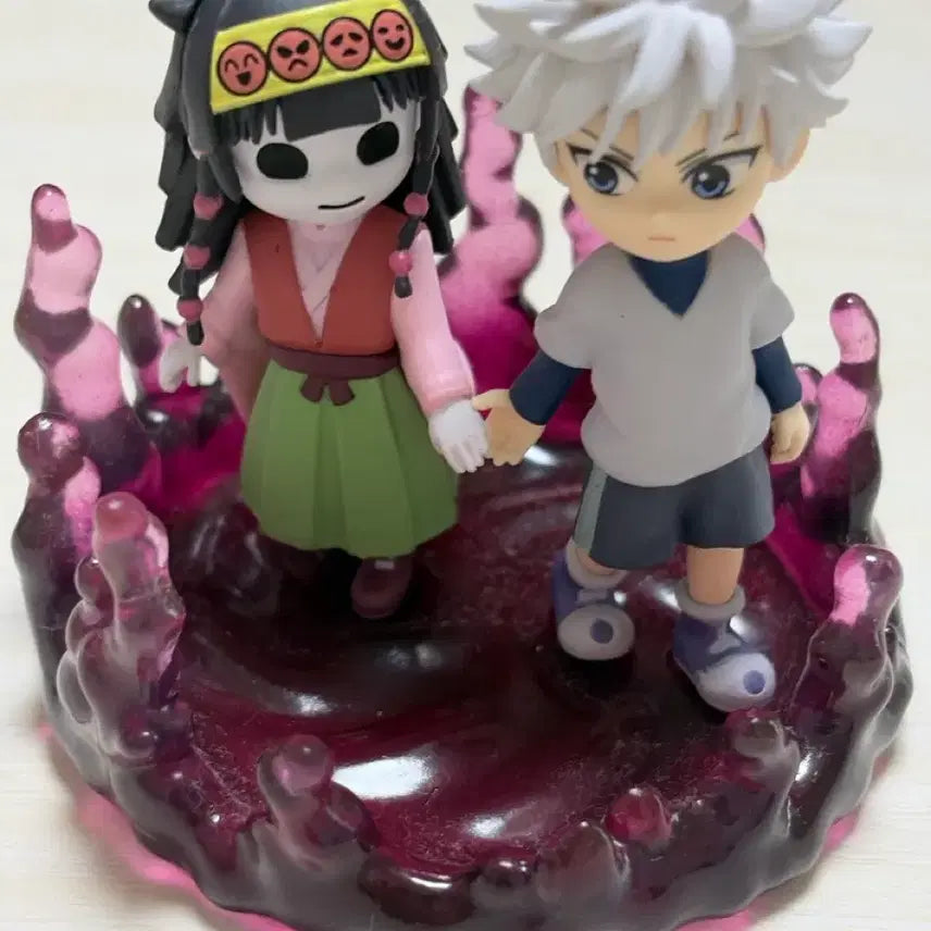 [BUNJANG] Hunter x Hunter Nanika &amp; Killua Desk Figure / 헌터헌터 데스크탑 나니카, 키르아