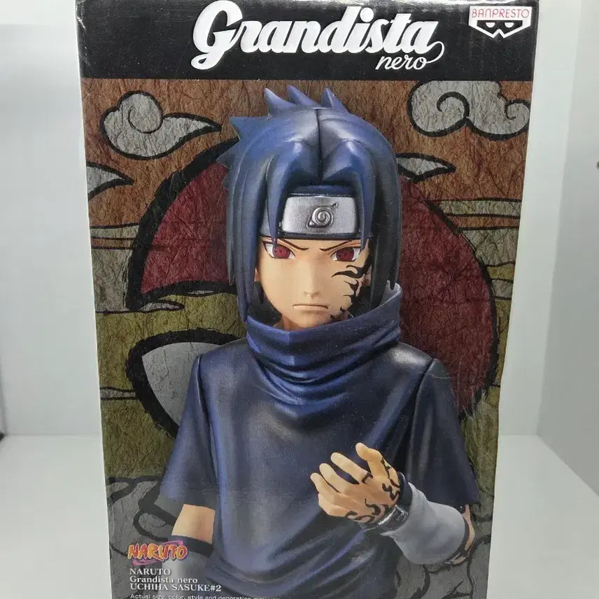 [BUNJANG] Naruto Grandista Nero Sasuke Boyhood Figure (Sealed) / 미개봉) 나루토 그란디스타 네로 사스케 소년전 피규어