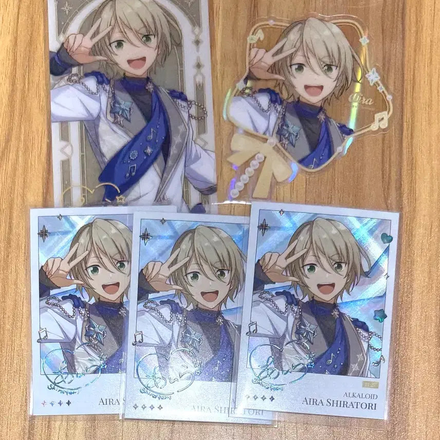 [BUNJANG] Ensemble Stars! Moban Spotlight On Stage Polaroid Theme Clear Card Aira / 앙스타 모펀 팝업 스포트라이트 온 스테이지 폴라 폴라로이드 테마 클리어 카드 드림 클카 아이라