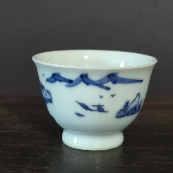 [BUNJANG] Celadon Tea Cups Set of 5 / 보이 찻잔 5개 (k-375)