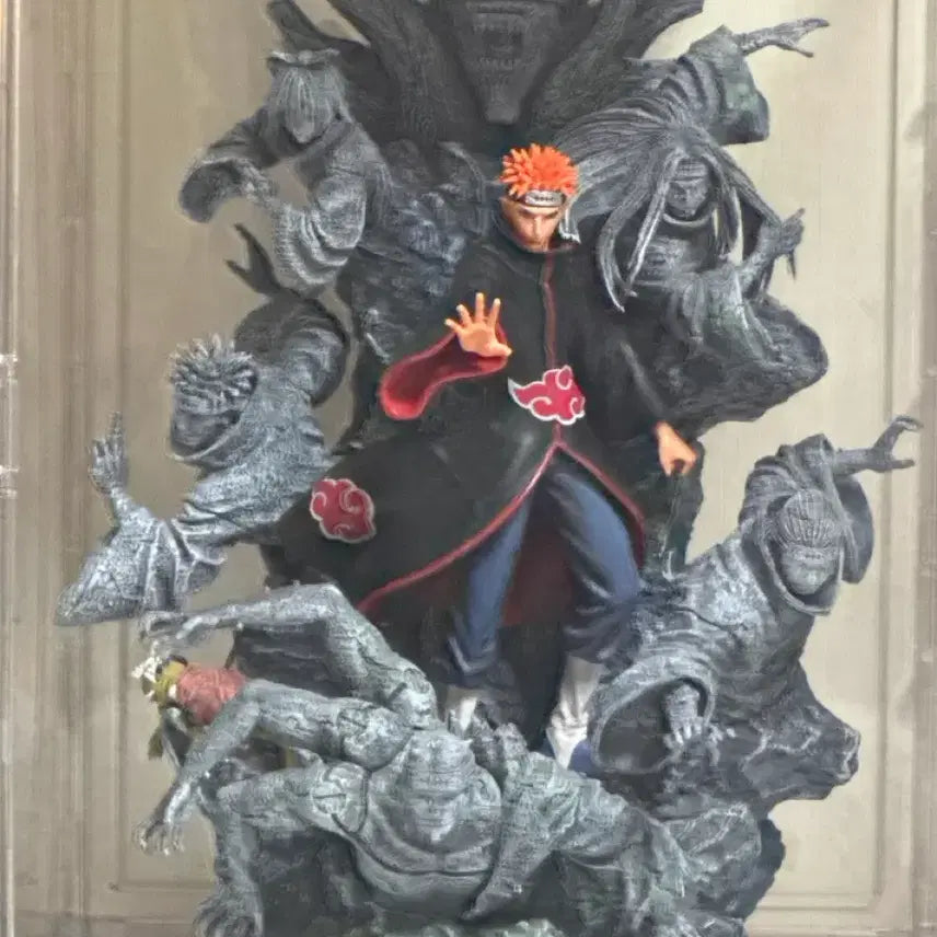 [BUNJANG] Naruto Pain Large Figure with Acrylic Case / 나루토 페인 피규어 (아크릴 케이스 포함)