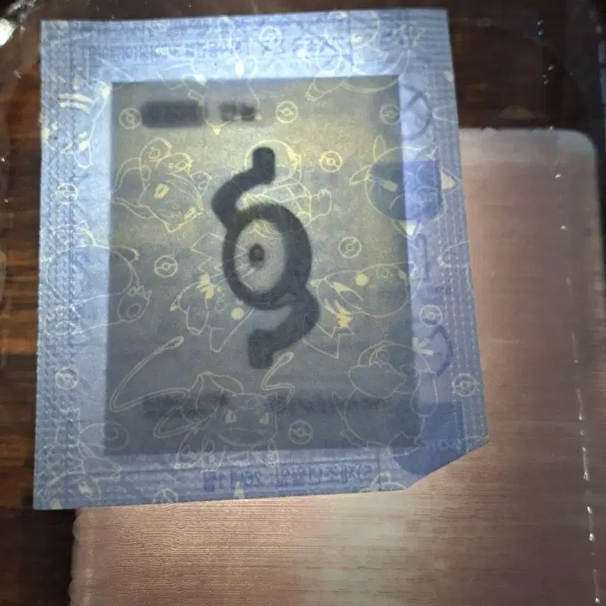 [BUNJANG] Pokemon 0201 Unown Sealed Sticker / 포켓몬 0201 안농 미개봉 띠부씰