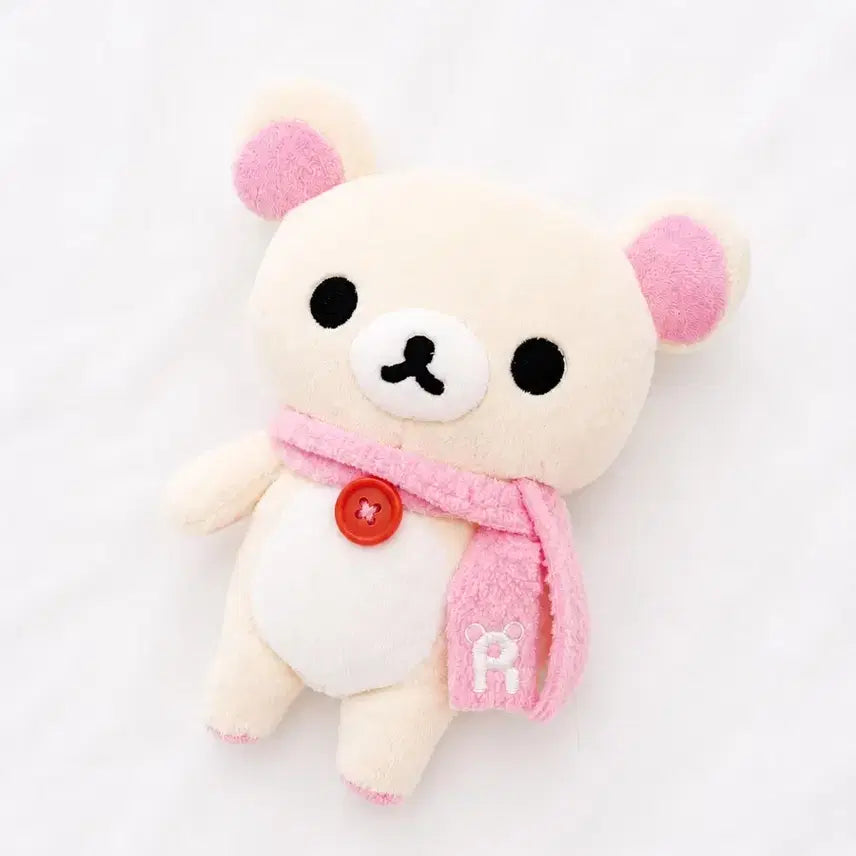 [BUNJANG] Korilakkuma Scarf Plush Doll / 코리락쿠마 목도리 인형