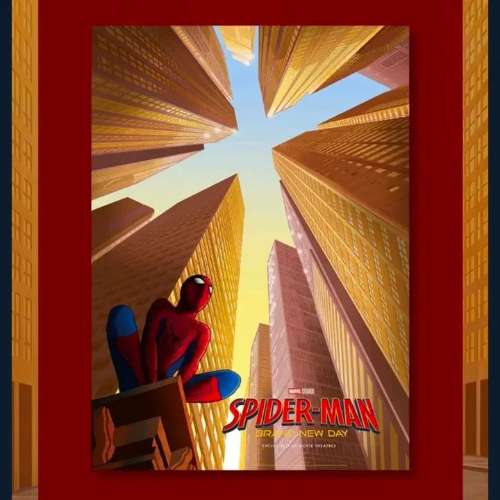 [BUNJANG] Spider-Man Brand New Day Cine Archive Poster (Sealed) / 미개봉 스파이더맨 브랜드뉴데이 시네아카이브 특수후가공