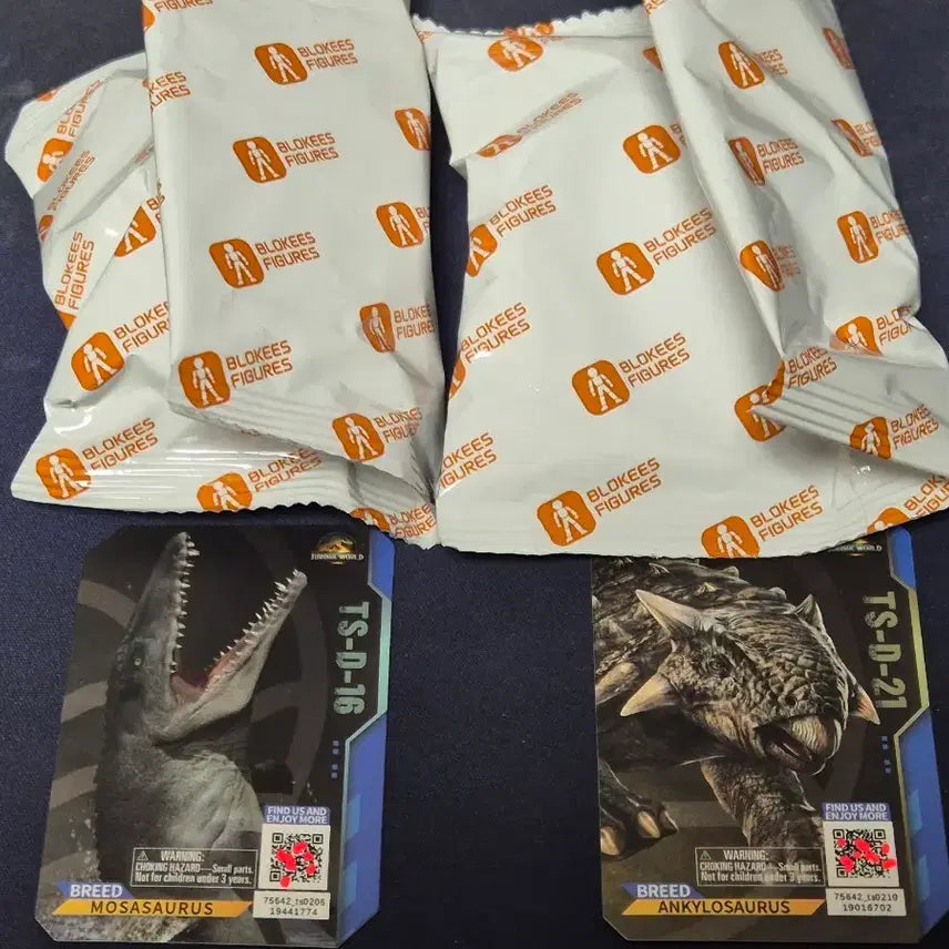 [BUNJANG] Blocki Jurassic World Terrable Adventures 2 Mosasaurus &amp; Ankylosaurus (Normal) - Sealed Bundle Set / 블로키 쥬라기월드 테라벤처2 노멀 모사사우루스,안킬로사우루스 미개봉 일괄