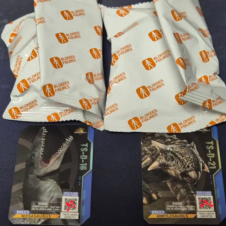 [BUNJANG] Blocki Jurassic World Terrable Adventures 2 Mosasaurus &amp; Ankylosaurus (Normal) - Sealed Bundle Set / 블로키 쥬라기월드 테라벤처2 노멀 모사사우루스,안킬로사우루스 미개봉 일괄