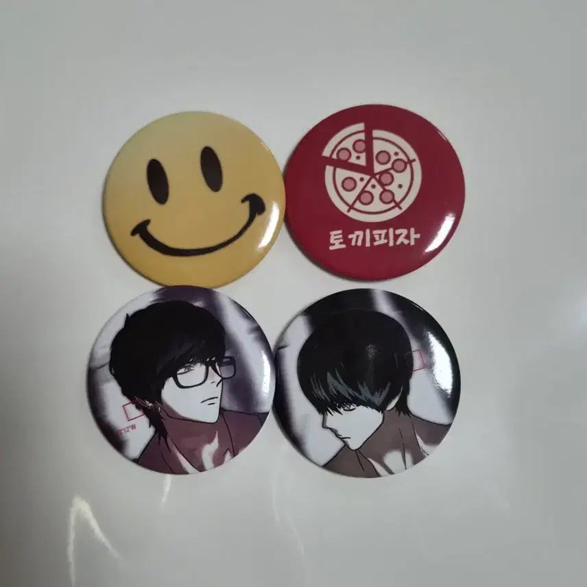 [BUNJANG] Happy Together BYEON Badge Set / 해피투게더 비온 뱃지 4종 일괄 양도 리디 레봄 모펀 투니크