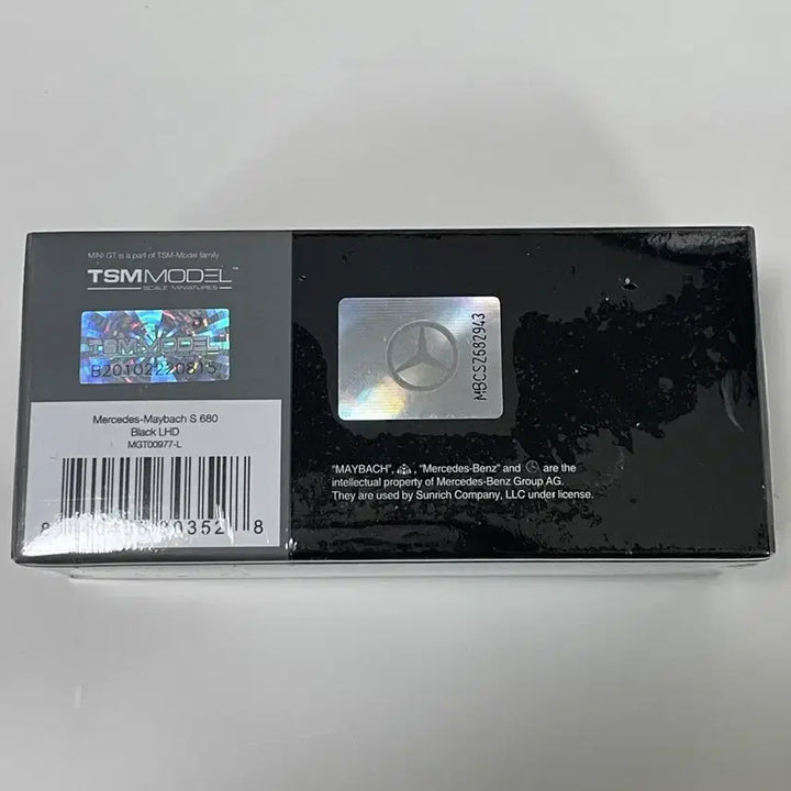 [BUNJANG] Mini GT 977 Mercedes-Benz S680 1/64 Scale Die-cast Model / [미개봉] 미니지티 977 메르세데스 벤츠 마이바흐 S680 1/64