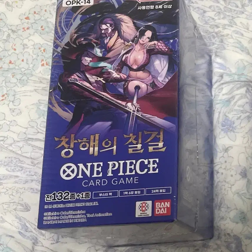 [BUNJANG] One Piece Card Game Romance Dawn OPK-14 (Sealed) / 원피스 카드 게임 14탄 창해의 칠걸 OPK-14 (슈링크O)