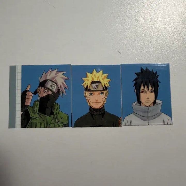[BUNJANG] Naruto Sasuke Kakashi Proof Photo Stickers / 나루토 사스케 카카시 최강점프 증사 증명사진 스티커