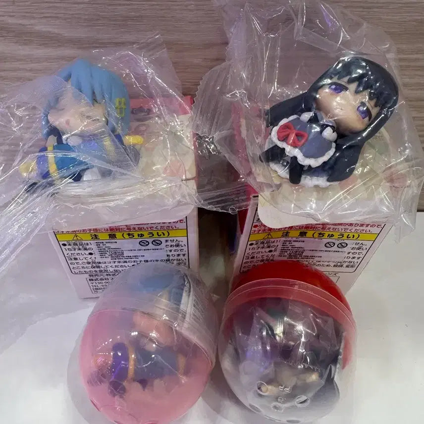 [BUNJANG] Mahou Shoujo Madoka Magica Onemutan Figure Bundle Set / 마마마 오네무탄 4개 일괄 판매 1.7