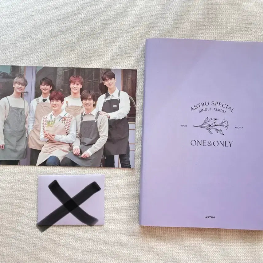 [BUNJANG] ASTRO ONE&amp;ONLY Album Postcard + Message Card Bundle Set (MJ Included) / 아스트로 원앤온리 앨범 엽서포함 팝니다 ASTRO