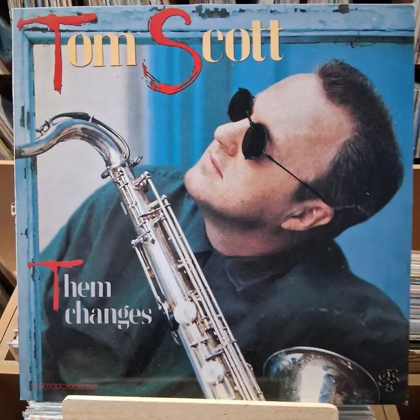 [BUNJANG] Tom Scott Them Changes LP Mint Condition / 민트급 재즈 톰 스코트 앨범 Them Changes LP