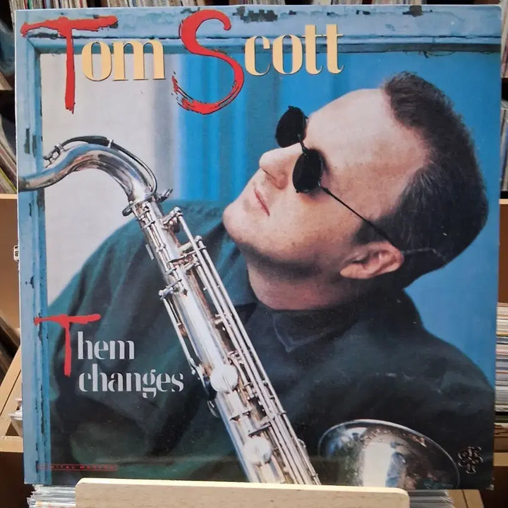 [BUNJANG] Tom Scott Them Changes LP Mint Condition / 민트급 재즈 톰 스코트 앨범 Them Changes LP