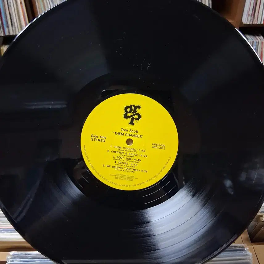 [BUNJANG] Tom Scott Them Changes LP Mint Condition / 민트급 재즈 톰 스코트 앨범 Them Changes LP