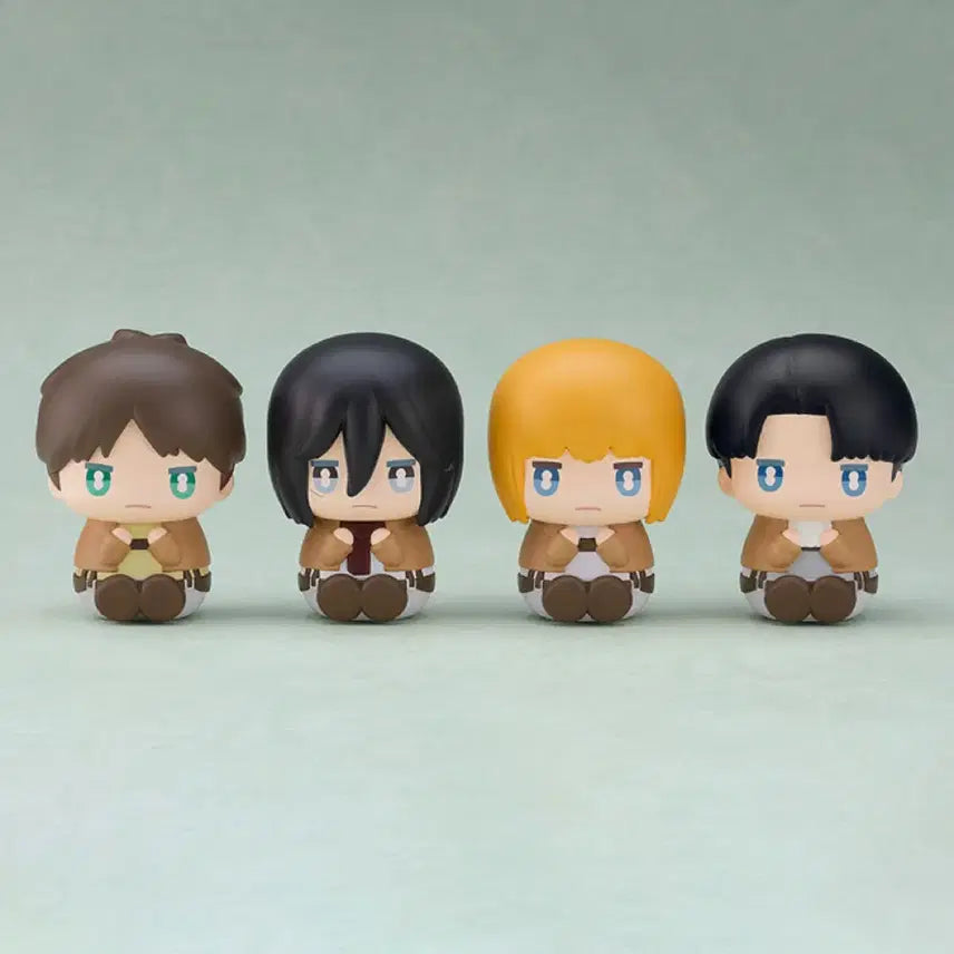 [BUNJANG] Good Smile Company Marshmallowy Attack on Titan Full Set (4 Types) / 굿스마일컴퍼니 마시멜로이드 진격의 거인 [전 4종]