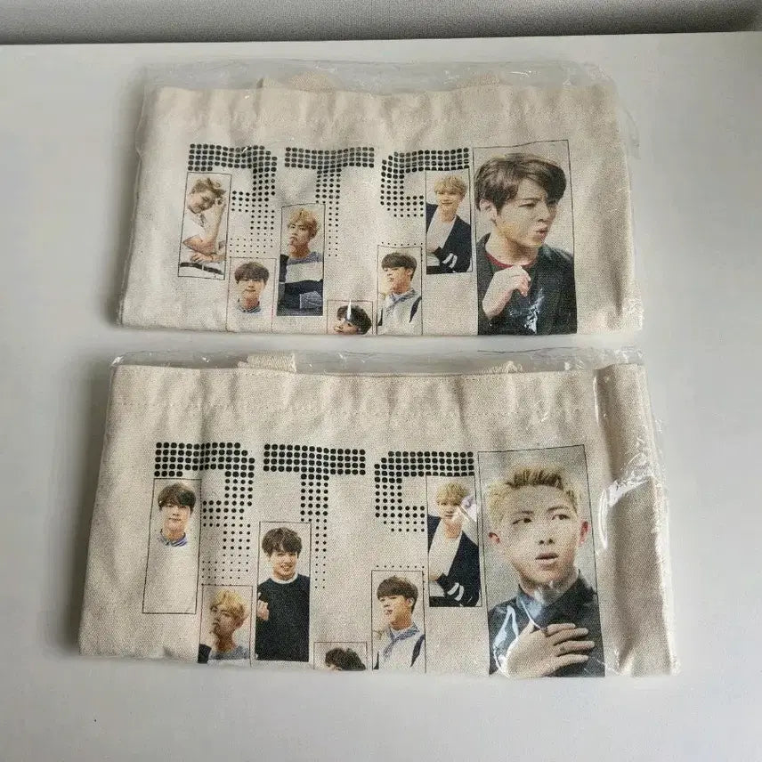 [BUNJANG] BTS BBQ Collaboration Eco Bag Bundle (Namjoon, Jungkook) - Sealed / (미개봉) 방탄 BBQ 에코백 2개 일괄 남준 정국 bts 비비큐 콜라보레이션