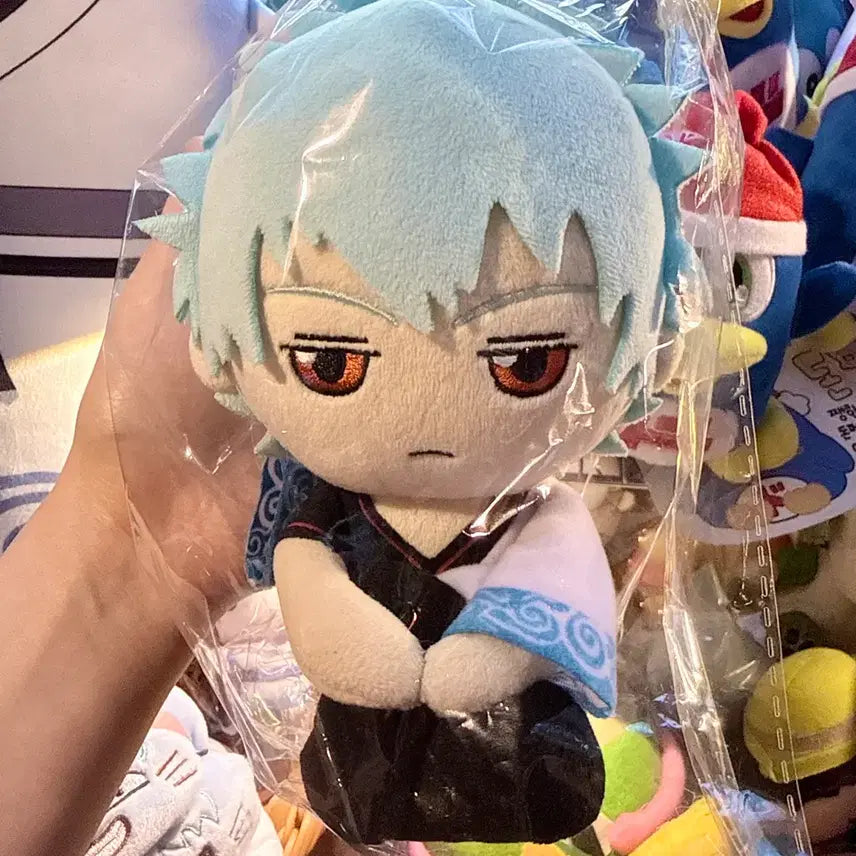 [BUNJANG] Gintama Osawari Gintoki Plush Doll / (무배/최저가선착) 은혼 오스와리 긴토키 인형