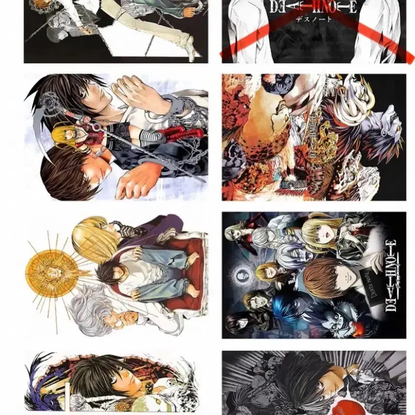[BUNJANG] Death Note Poster Bundle / 데스노트 포스터 비공식 일괄판매