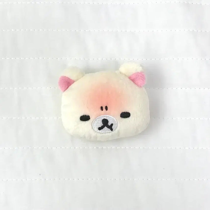 [BUNJANG] Rilakkuma Angry Korilakkuma Emoji Plush Badge / 화난 코리락쿠마 이모지 인형 뱃지 리락쿠마