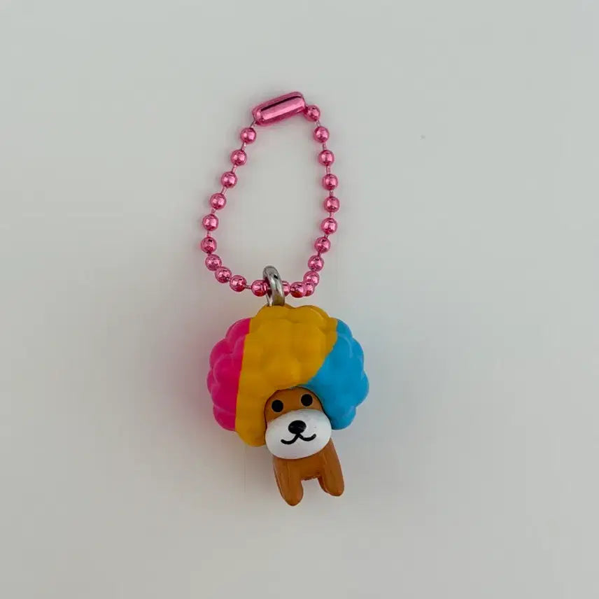 [BUNJANG] San-X Honey Bear Plush Keychain / 산엑스 유니버스 구미 젤리 아프로켄 인형 키링 고전