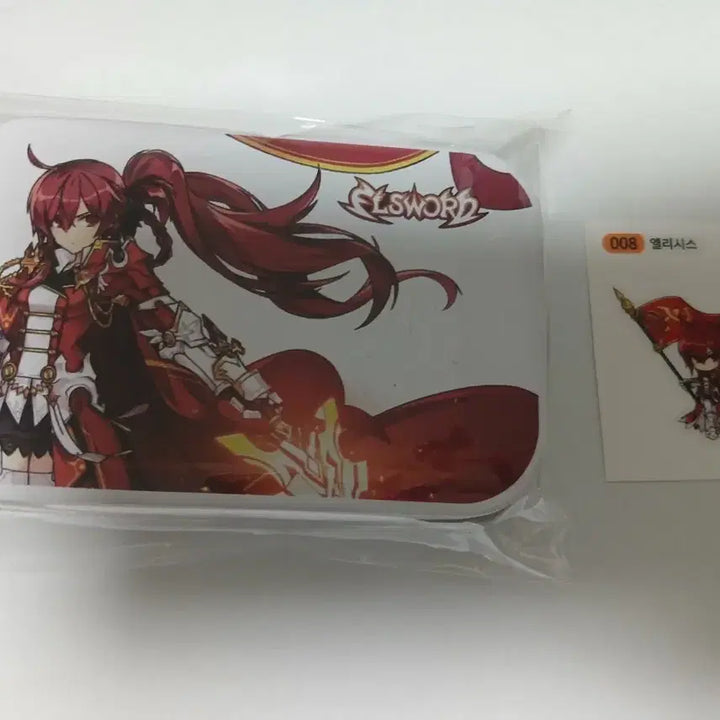 [BUNJANG] Elsword Elesis Dynasty Acrylic Standee + Lenticular Card + Keycap + Sticker Bundle Set / (4일남음)엘소드 엘리시스 다이너 아크릴 스탠드+렌티큘러+키캡+띠부씰 일괄