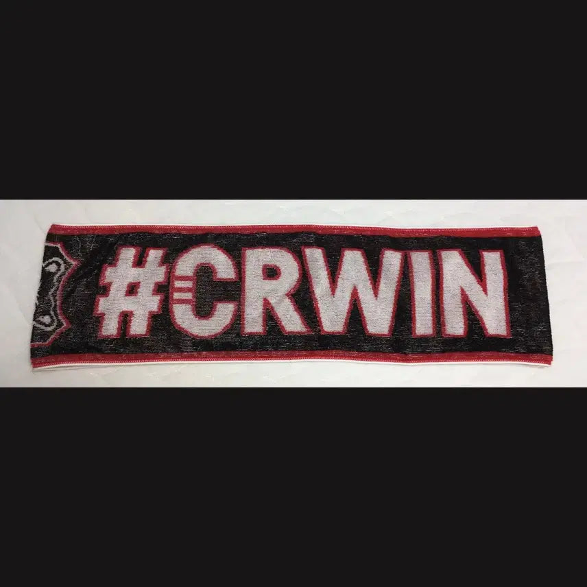 [BUNJANG] Crazy Racoon Slogan Towel / 크레이지 라쿤 슬로건
