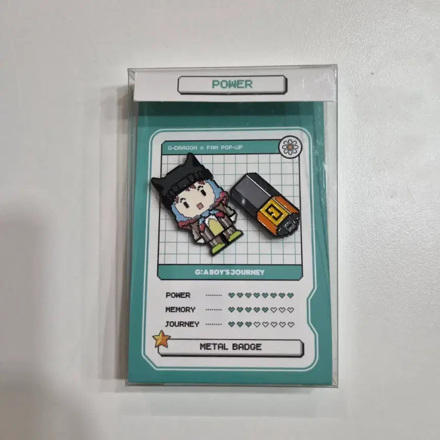 [BUNJANG] G-Dragon Power Metal Badge / 새상품)지드래곤 파워 메탈 뱃지