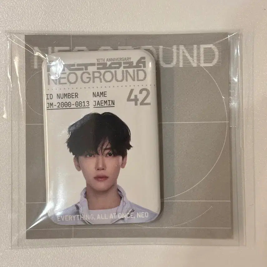 [BUNJANG] NCT 10th Anniversary Jemin Metal Badge / 엔시티 10주년 재민 메탈뱃지