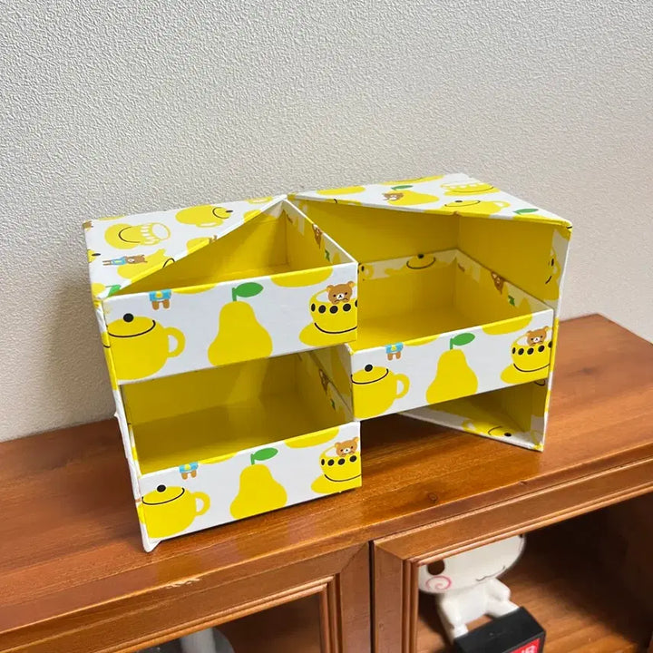 [BUNJANG] Classic Rilakkuma Mini Drawer Organizer Box / 고전 리락쿠마 박스 미니 서랍장 정리함