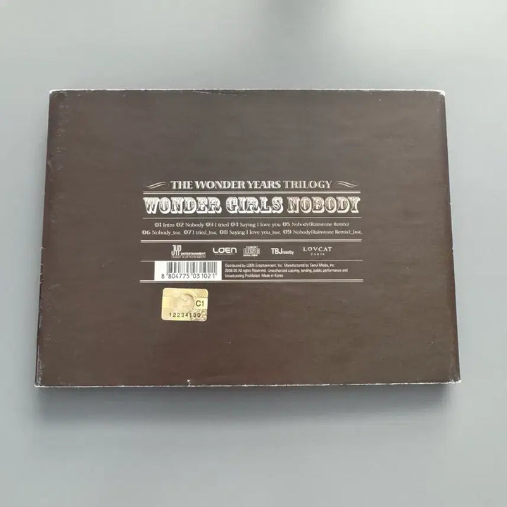 [BUNJANG] Wonder Girls Nobody CD Album / 원더걸스 Nobody 노바디 CD앨범