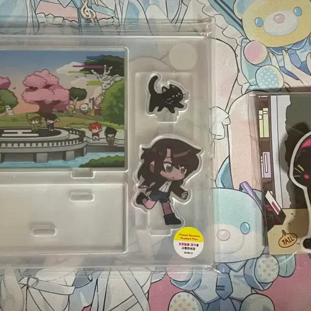 [BUNJANG] Pixelie Jumptte TV Maze Diorama Acrylic Grip Tok Bundle Set / 픽셀리 잠뜰TV 미궁 디오라마 아크릴 그립톡 일괄