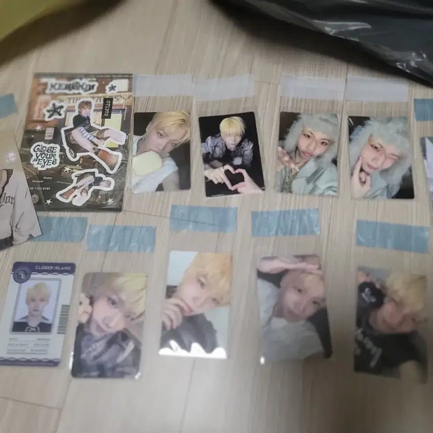 [BUNJANG] Close Your Eyes Kenshin 12-Piece Photocard Set / 클로즈유어아이즈 켄신 12종 세트