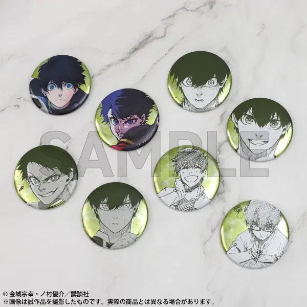 [BUNJANG] Blue Lock Original Art Exhibition Character Can Badge Yoichi Isagi - 2nd Edition / 블루록 원화전 오시캐릭터 캔뱃지 이사기 요이치 2탄